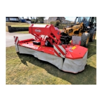 USED KUHN FC313 FRONT MOWER CONDITIONER