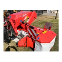 USED KUHN FC313 FRONT MOWER CONDITIONER